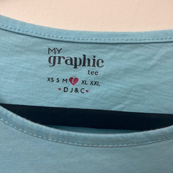 Women's Short Sleeve Tee - Blue - Picture 2 of 4